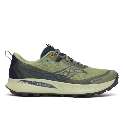 Imagen de Saucony Peregrine 15 GTX Zapatillas de trail running, Hombre, Talla: 42, Hemlock/navy Zapatos