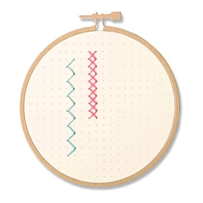 Imagen de Sizzix Set de Troqueles Thinlits 2 pzas 664396 Bordado by Olivia Rose, Multicolor, Talla única