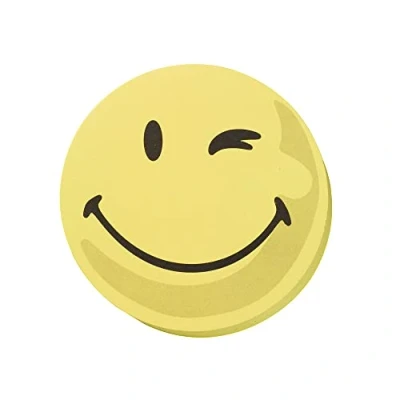 Imagen de Franken 10 S1 Pegatinas de evaluación Positiva (diámetro cm, 130 g/m², 100 Unidades), Color Amarillo
