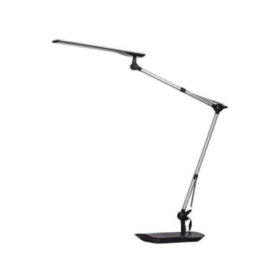 Imagen de LED lámpara de mesa &#039;Felipe&#039; (Moderno) en Gris (1 llama,) Lindby
