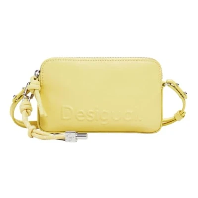 Imagen de Desigual Small LOGO Bandolera, Mujer, Talla: One Size, Yellow