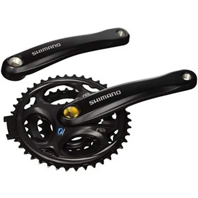 Imagen de Shimano Altus FCM311E222XL Bielas 175 42/32/22, color negro