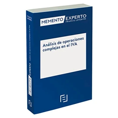 Imagen de Memento Experto Análisis de operaciones complejas en el IVA (SIN COLECCION)