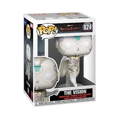 Imagen de Funko POP! Marvel: WandaVision The Vision Figuras Miniaturas Coleccionables Para Exhibición Idea De Regalo Mercancía Oficial Juguetes Niños Y Adultos Fans TV