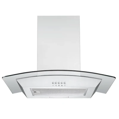 Imagen de Campana de cocina con pantalla cristal 60 cm acero inoxidable, respekta CH0160IXB