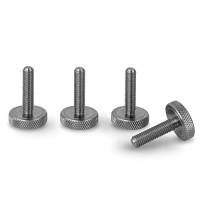Imagen de PrecisionGeek Tornillo para pulgar de acero inoxidable M5 x 19 mm 4pz