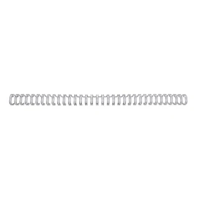 Imagen de GBC RG810797 Canutillo 34 anillas paso 3:1 WIRE Nº7 (11 mm) (caja 100) color plata