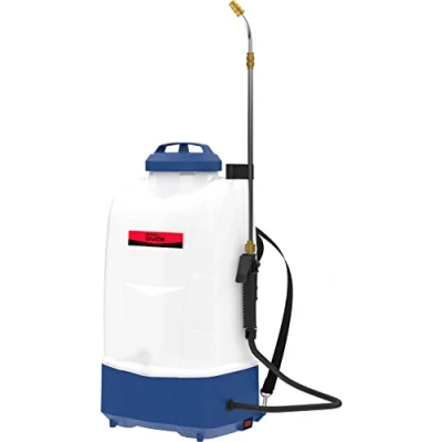Imagen de Güde Pulverizador Trasero con batería SG 18 0 R (depósito de V, depósito 15 l, Lanza telescópica 600 1000 mm Aluminio, Correa Transporte, Boquilla latón Ajustable para Chorro