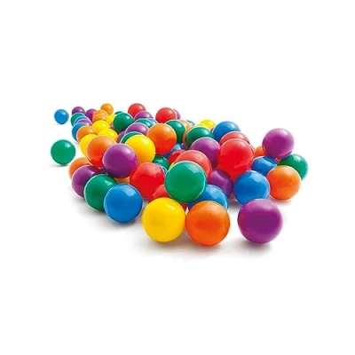 Imagen de Intex Pack 100 Bolas Multicolor 8 cm diámetro