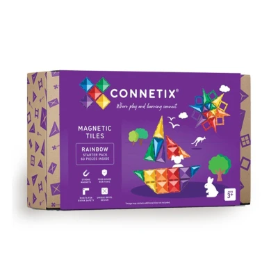 Imagen de Connetix Rainbow Starter Pack 60 PC