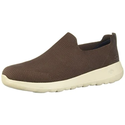 Imagen de Skechers Go Walk MAX Athletic Air Mesh Slip on Walking Shoe, Zapatillas Hombre, Marrón, 43 EU X Ancho