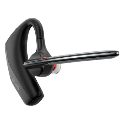 Imagen de Poly Voyager Legend 50 M UC, Auricular Bluetooth con cancelación de Ruido por IA, diseño ergonómico, Control Voz, autonomía 10 Horas, Caja Carga, Negro