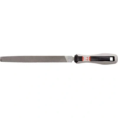 Imagen de Bellota 4001 6 BAS. MB Lima plana punta para mecánico, basta (mango bimaterial, 6&quot;)