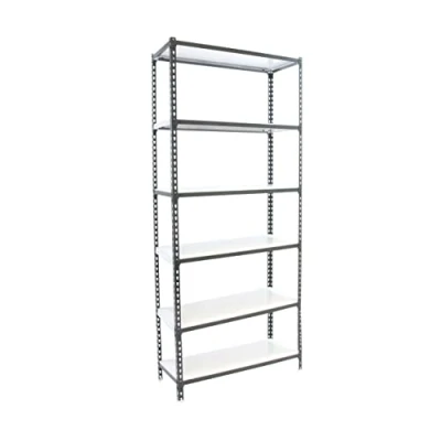 Imagen de Simon Rack Estanteria Metalica, 2500x1000x500 mm, 6 Baldas de Metal, 180 kg Punto Flexión, Estanterias Almacenaje, Antracita/Blanco Simonclick