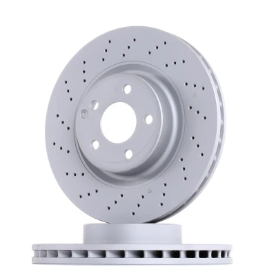 Imagen de ZIMMERMANN SPORT COAT Z 400.3637.52 Disco de freno 330 32 6/5 5 112 ventilación interna, perforado revestido altamente carbonizado MERCEDES BENZ: GLK