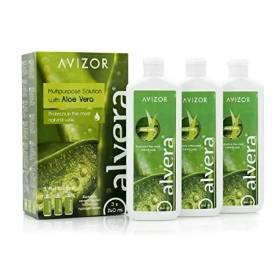 Imagen de Avizor Liquido de Lentillas, 240 ml, Pack 3