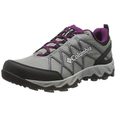 Imagen de Columbia PEAKFREAK X2 OUTDRY WATERPROOF Zapatillas De Senderismo Y Trekking impermeables Mujer , Gris (Monument x Wild Iris), 36 EU