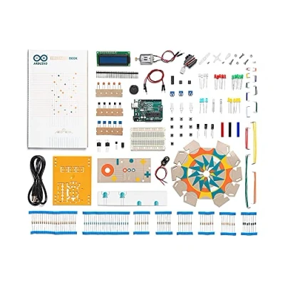 Imagen de Arduino Starter Kit Oficial para Principiantes K000007 [Manual en inglés]