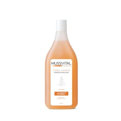Imagen de MUSSVITAL Dermactive, Champú Caída Cabello, Estimulante, Scutellaria, 400 ml