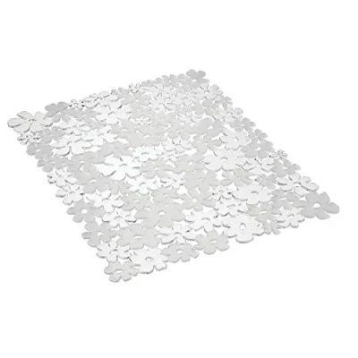 Imagen de iDesign Blumz Alfombrilla para fregaderos de cocina, gran protector fregadero en plástico PVC, transparente