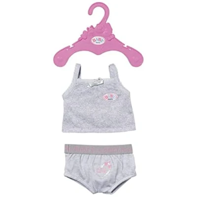 Imagen de Zapf Creation Bebé Baby Born Underwear Gris 43 cm 829028