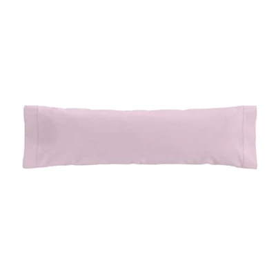 Imagen de Donegal Collections Funda de Almohada 105 (125x45 cm), Color Rosa. Suave y Cómoda, Microfibra Extra 50% Algodón Poliéster. Confort Alta Durabilidad