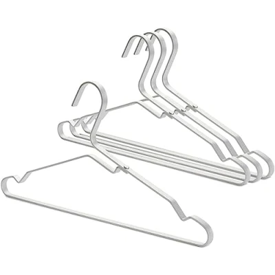 Imagen de Brabantia Perchas, Set de 4, Aluminio, Plata, Normal