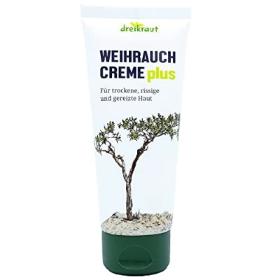 Imagen de Crema de incienso plus trihierba, 100 ml, extracto extra Boswellia, árnica, jengibre y aceite aguacate, fabricación alemana