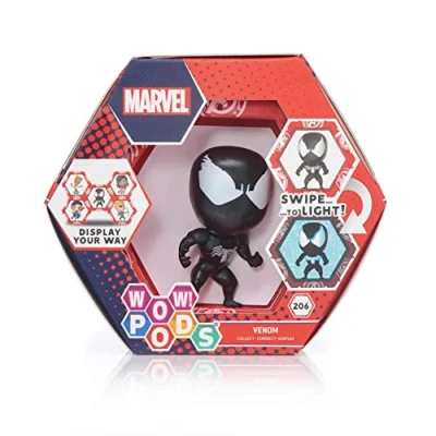 Imagen de WOW! PODS Colección Marvel Avengers Venom Figura Coleccionable con luz y Sensor de Movimiento (Deqube 918MVL101640)