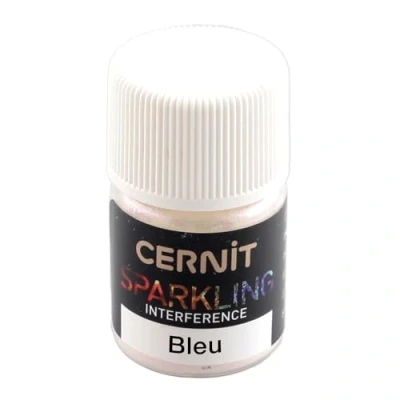 Imagen de Cernit Polvo Colorido de Efecto, Azul Interferencia, talla única