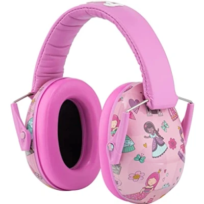 Imagen de Snug orejeras para niños con cancelación de ruido insonorizadas pequeños adultos (diseño princesa)