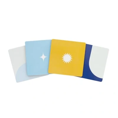 Imagen de Kokonote Set Posavasos Akalia 4 Originales Distintos diseños Resistentes al Calor y a los rayones Decoracion hogar Cocina, Regalos