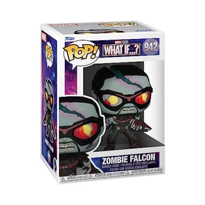 Imagen de Funko Pop! Marvel What If Zombie Falcon Figura de Vinilo Coleccionable Idea Regalo Mercancia Oficial Juguetes para Niños y Adultos TV Fans