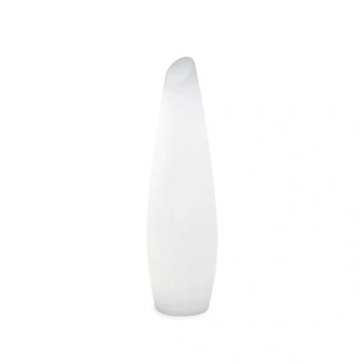 Imagen de Fredo Lámpara de pie para exteriores LED con cable H140 cm, color blanco
