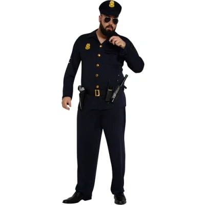 Imagen de Guirca 80180 Policia Adulto Talla L 52 54