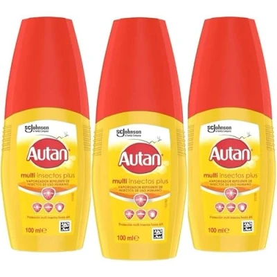 Imagen de Autan Pack Protection Plus Vaporizador Multi Insectos, Repelente de mosquitos (mosquitos comunes, tropicales y tigre), 3 Unidades