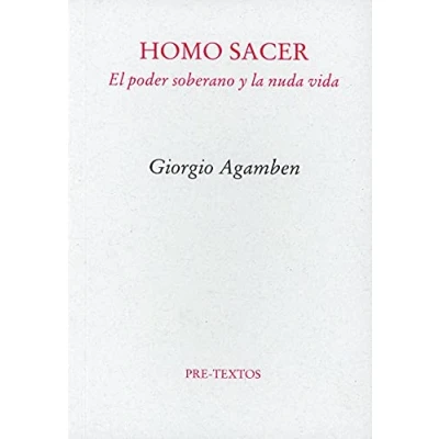 Imagen de Homo Sacer: El Poder Soberano Y La Nuda Vida I