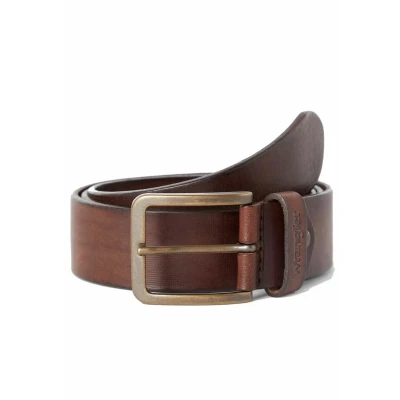 Imagen de Wrangler Structured Belt Cinturón, Brown, 100 para Hombre