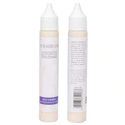 Imagen de Tomotato Líquido para Enmascarar Acuarela, 30 Ml Arte Medios de Acuarela Cubrir Pigmentos