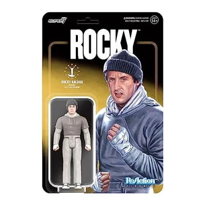 Imagen de SUPER7 Rocky Reaction Figura Decorativa de Balbloa Workout (10 cm)