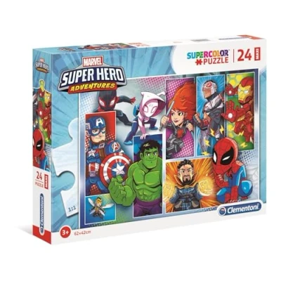Imagen de Clementoni 24208 Maxi Puzzle 24 Piezas Superhero