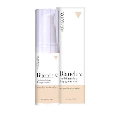 Imagen de Vulvicare Blanch V Crema para Unificar el Tono en la Zona Íntima 30ml Piel Sensible con Complejo Revitalizante