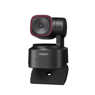 Imagen de OBSBOT Tiny 2 Lite Webcam 4K para PC, de Streaming PTZ con Sensor 1/2&quot;, Seguimiento AI, Control por Gestos, 60 FPS, HDR, Micrófonos Reducción Ruido, Ideal Conferencias, Zoom