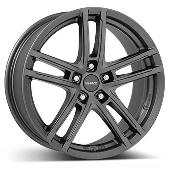 Imagen de DEZENT 5Taladro(s) 17in 112mm Llanta de aleación TZ c graphite graphit matt TTZ78GA27CE