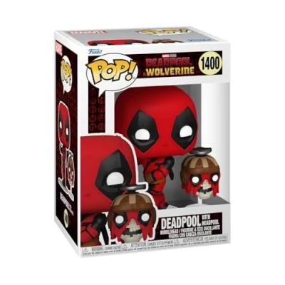 Imagen de Funko Pop! &amp; Buddy: Deadpool Wolverine with Headpool Figura de Vinilo Coleccionable Idea Regalo Mercancia Oficial Juguetes para Niños y Adultos Movies Fans