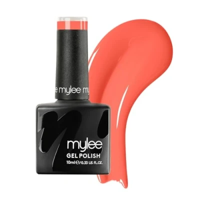 Imagen de MYLEE Esmalte de Uñas en Gel Semipermanente 10 ml [Summer Sunset ] UV/LED Nail Art Manicure Pedicure para Uso Profesional y Doméstico Larga Duración Fácil Aplicar