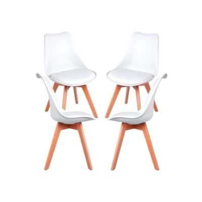 Imagen de Regalos Miguel Packs Sillas Comedor Pack 4 Synk Basic Blanco