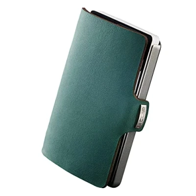 Imagen de I Clip Original Funda para Tarjetas de crédito con Dinero Piel Lisa Cartera Fina Premium Soft Touch Ópale