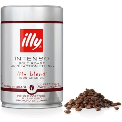 Imagen de Café en grano illy de tueste INTENSO , lata 250 g
