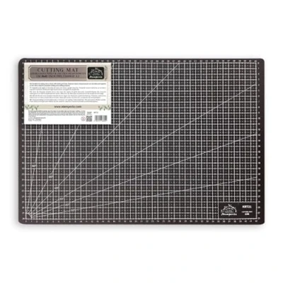 Imagen de Stamperia Alfombrilla de corte A3 para álbumes recortes, álbumes, tarjetas, y más, duradera, doble cara con medidas métricas e imperiales, perfecta aficiones, manualidades regalos